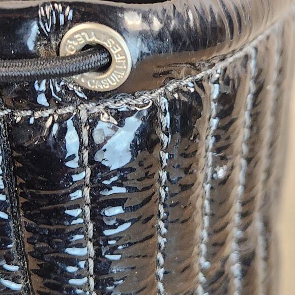 Ecco Waterproof Boots with Wool Lining Women’s SZ 8 Black EUC - Picture 10 of 14